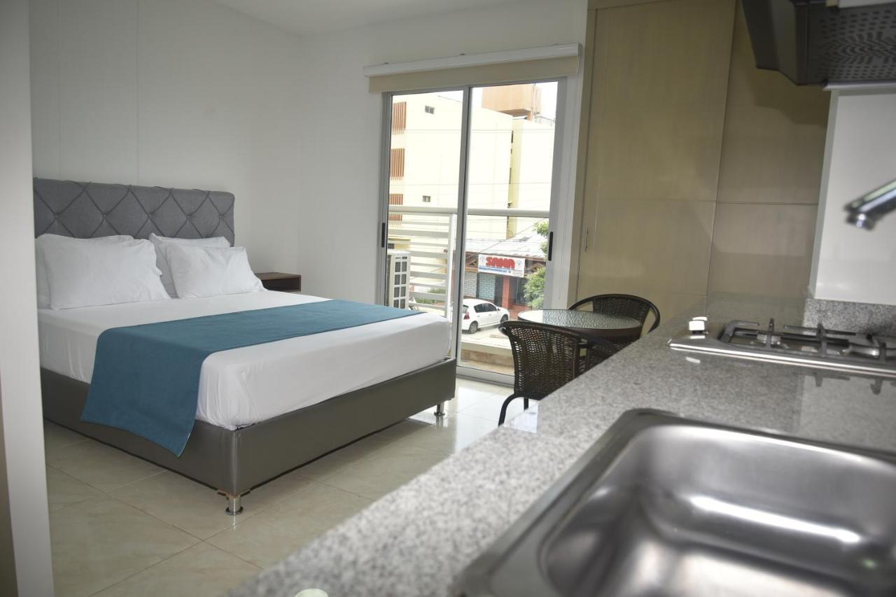 Apartahotel Plaza De Angel 74 Barranquilla  Exteriör bild